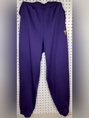 Nike Kobe Bryant Kids Therma-Fit Basketball Pants Youth L Purple Gold NWT